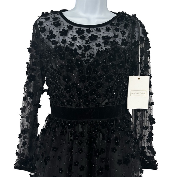 NWT Mac Duggal 67007 Dress - Picture 8 of 9